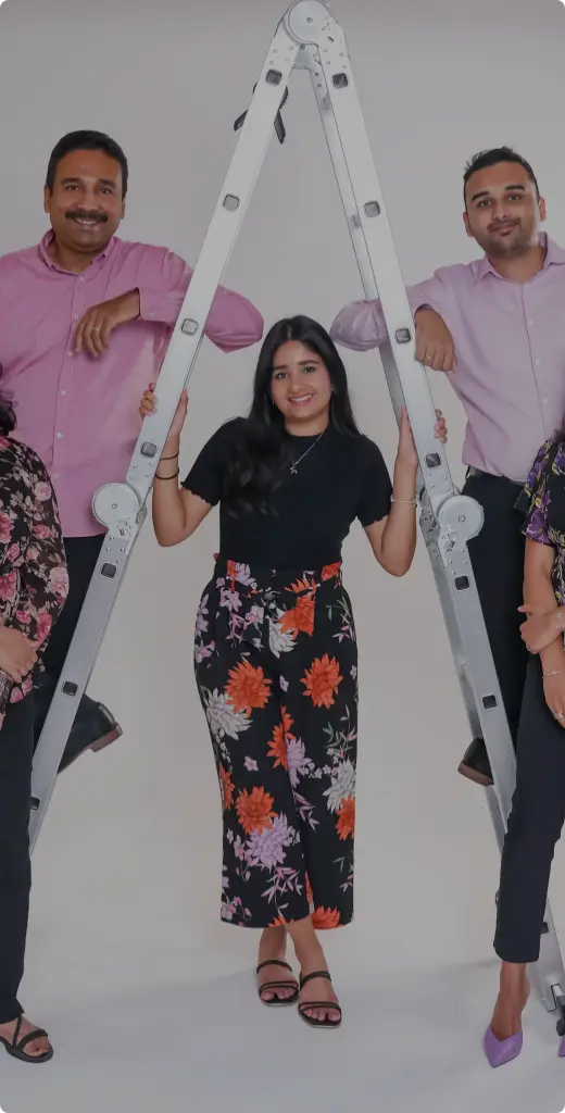 family portrait pose