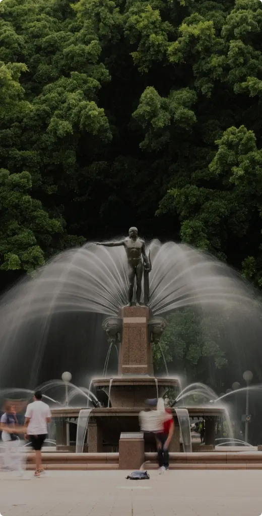 Archibald Fountain in Sydney